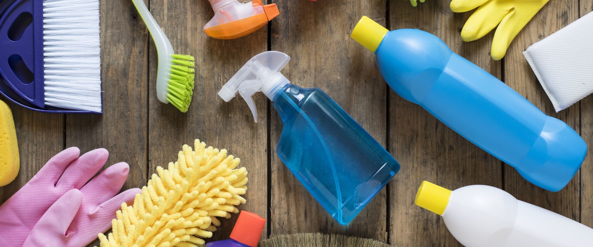 How much do people spend on cleaning products?