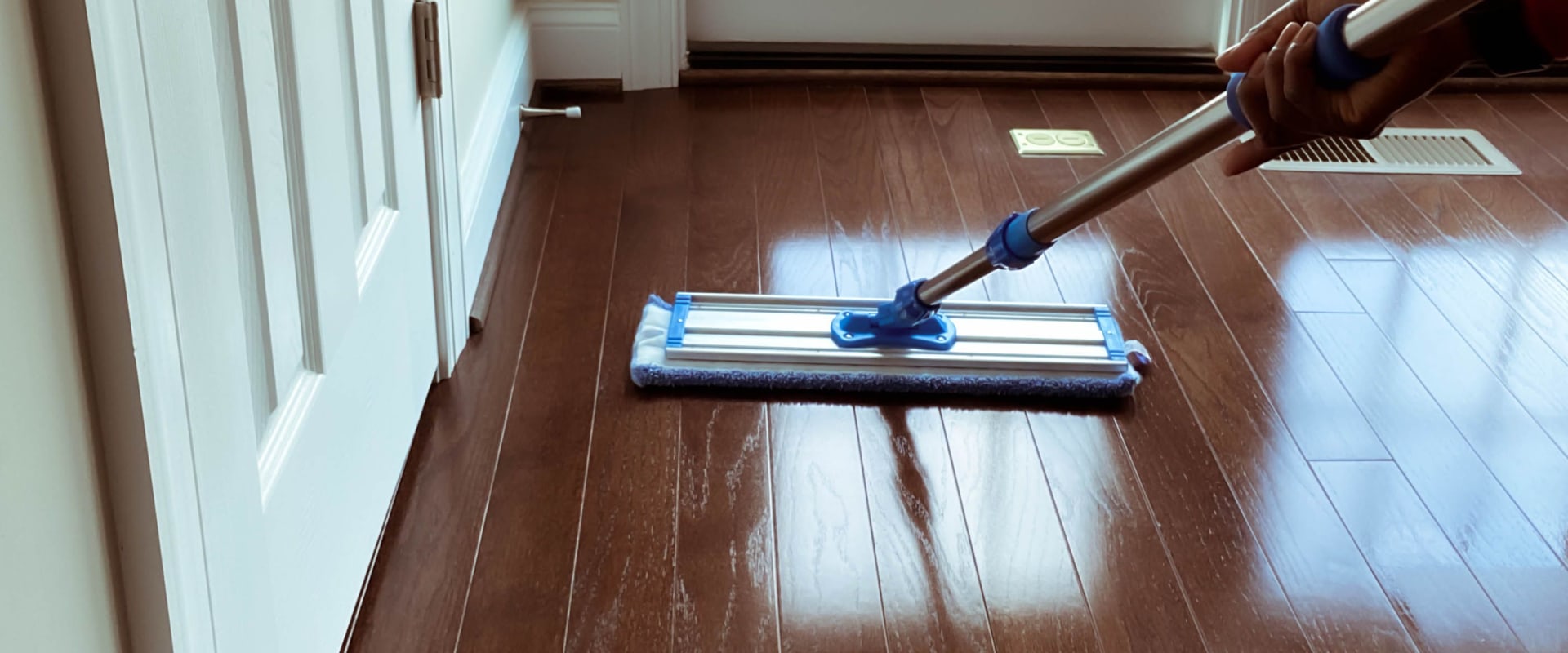 How do you clean hardwood floors that haven t been cleaned in years?