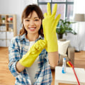 What are the respiratory health benefits of regular house cleaning?