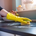 What is the best way to deep clean a kitchen?