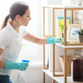 What safety precautions should i take when performing a deep clean of my home?