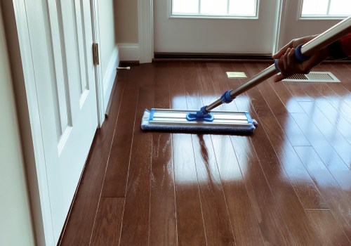 How do you clean hardwood floors that haven t been cleaned in years?